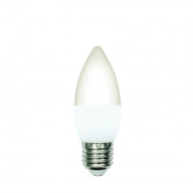 Лампа светодиодная Volpe E27 5W 3000K матовая LED-C37-5W/3000K/E27/FR/SLS UL-00008786 