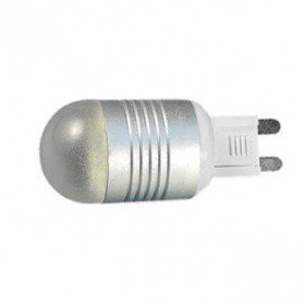 Лампа светодиодная Arlight G9 2,5W 5000K серебро AR-G9 2.5W 2360 Day White 220V 015841 