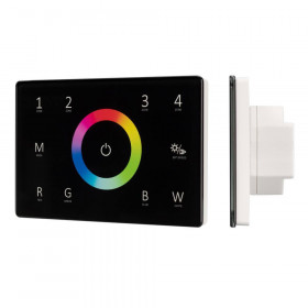 Панель управления Arlight Sens Smart-P85-RGBW Black 028405 