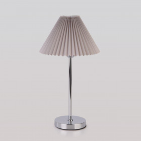 Настольная лампа Eurosvet Peony 01132/1 хром/серый 