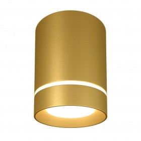 Потолочный светодиодный светильник Elektrostandard DLR021 9W 4200K золото матовый 4690389041181 