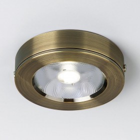 Потолочный светодиодный светильник Elektrostandard DLS030 бронза a052415 