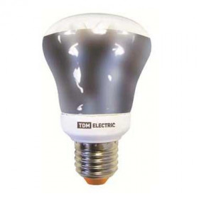 Лампа энергосберегающая TDM Electric Е14 7W 2700K белая SQ0323-0101 