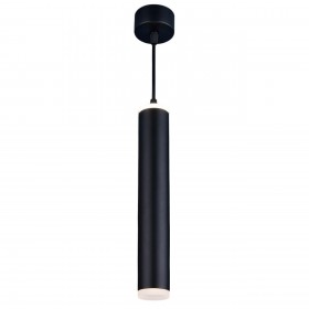 Подвесной светодиодный светильник Elektrostandard DLR035 12W 4200K черный матовый a043960 