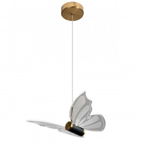Подвесной светодиодный светильник Natali Kovaltseva Butterflies Led Lamps 81367 Gold 