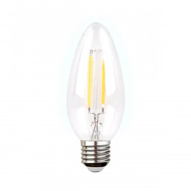 Лампа светодиодная филаментная Ambrella light E27 6W 4200K прозрачная 202220 
