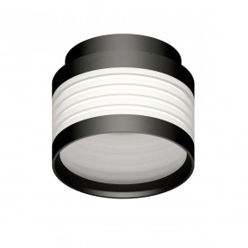 Корпус светильника накладной Ambrella light DIY Spot черный песок/белый матовый C8432 