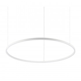 Подвесной светодиодный светильник Ideal Lux Oracle Slim D90 Bianco 229478 