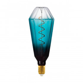 Лампа светодиодная диммируемая Eglo E27 4W 2000К синяя 110235 