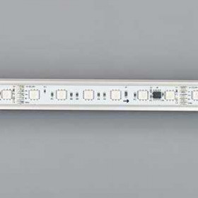 Светодиодная влагозащищенная лента Arlight 15W/m 60Led/m 5060SMD разноцветная 5M DMX-PS-B60-15mm 24V RGB-PX6 037090 