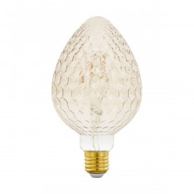 Лампа светодиодная филаментная диммируемая Eglo E27 2,5W 2200K янтарь 110119 