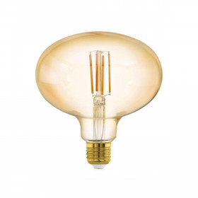 Лампа светодиодная филаментная диммируемая Eglo E27 4,5W 2200K янтарь 110116 