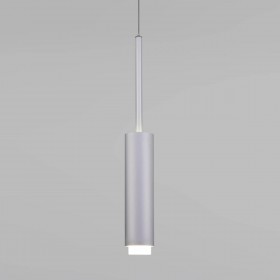 Подвесной светодиодный светильник Eurosvet Dante 50203/1 матовое серебро 