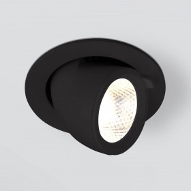 Встраиваемый светодиодный светильник Elektrostandard 9918 LED 9W 4200K черный a052456 