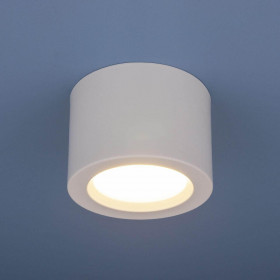 Потолочный светодиодный светильник Elektrostandard DLR026 6W 4200K белый матовый a040440 
