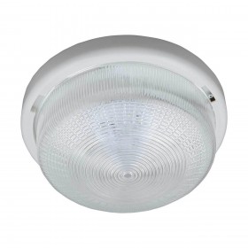 Потолочный светодиодный светильник Uniel ULO-K05A 6W/6000K/R24 IP44 White/Glass UL-00005242 
