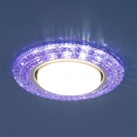 Встраиваемый светильник Elektrostandard 3030 GX53 VL фиолетовый a035179 