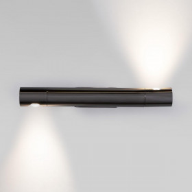Настенный светодиодный светильник Eurosvet Tybee 40161 LED чёрный жемчуг 