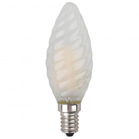 Лампа светодиодная филаментная ЭРА E14 5W 4000K матовая F-LED BTW-5W-840-E14 frost Б0027938 