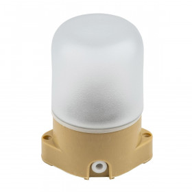 Потолочный влагозащищенный светильник для бань и саун Uniel UWL-K01R 60W/E27 IP65 Pine UL-00011473 