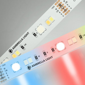 Светодиодная лента Ambrella Light 13W/m 90LED/m 5050+2835SMD RGB+белый 5M GS4501 