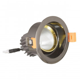 Встраиваемый светодиодный светильник Lumina Deco Dalston LDC Y115 BK+GD 