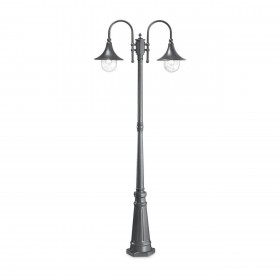 Садово-парковый светильник Ideal Lux Cima PT2 Antracite 246833 