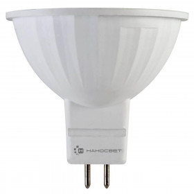 Лампа светодиодная Наносвет GU5.3 4W 2700K матовая LE-MR16A-4/GU5.3/827 L190 