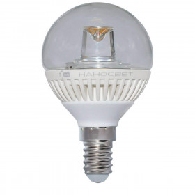 Лампа светодиодная Наносвет E14 5W 4000K прозрачная LC-GCL-5/E14/840 L153 