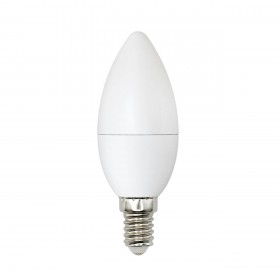 Лампа светодиодная Uniel E14 6W 4000K матовая LED-C37-6W/WW+NW/E14/FR PLB01WH UL-00001570 