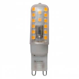 Лампа светодиодная Наносвет G9 2,8W 3000K прозрачная LC-JCD-2.8/G9/830 L226 