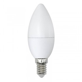 Лампа светодиодная E14 9W 3000K матовая LED-C37-9W/WW/E14/FR/NR UL-00003804 