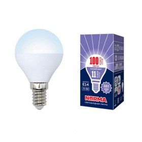 Лампа светодиодная E14 11W 6500K матовая LED-G45-11W/DW/E14/FR/NR UL-00003830 