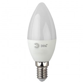 Лампа светодиодная ЭРА E14 7W 4000K матовая LED B35-7W-840-E14 Б0020539 