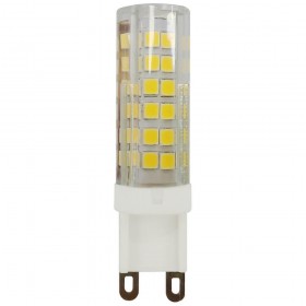 Лампа светодиодная ЭРА G9 7W 2700K прозрачная LED JCD-7W-CER-827-G9 Б0027865 