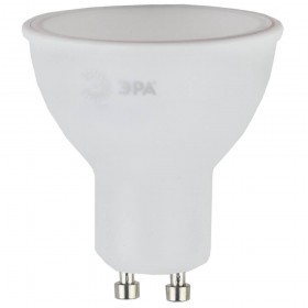 Лампа светодиодная ЭРА GU10 6W 4000K матовая LED MR16-6W-840-GU10 Б0020544 