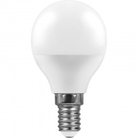 Лампа светодиодная Feron E14 11W 4000K Шар Матовая LB-750 25947 