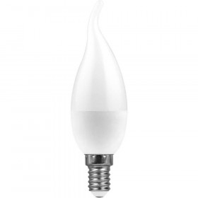 Лампа светодиодная Feron E14 11W 6400K Свеча Матовая LB-770 25952 