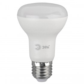 Лампа светодиодная ЭРА E27 8W 2700K матовая LED R63-8W-827-E27 Б0020557 