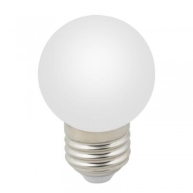 Лампа декоративная светодиодная Volpe E27 1W 3000K матовая LED-G45-1W/3000K/E27/FR/С UL-00006560 