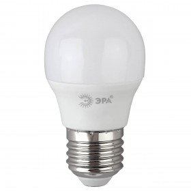 Лампа светодиодная ЭРА E27 10W 6500K матовая P45-10W-865-E27 R Б0045355 