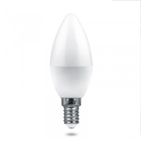 Лампа светодиодная Feron E14 6W 2700K Матовая LB-1306 38044 