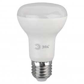 Лампа светодиодная ЭРА E27 8W 6500K матовая LED R63-8W-865-E27 R Б0045336 