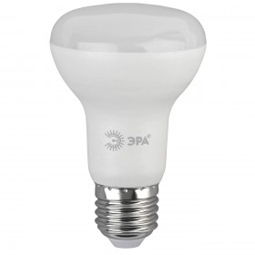 Лампа светодиодная ЭРА E27 8W 6000K матовая LED R63-8W-860-E27 Б0048024 