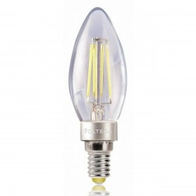 Лампа светодиодная Voltega E14 4W 2800К прозрачная VG1-CС1E14warm4W-F 4672 