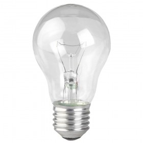 Лампа накаливания ЭРА E27 40W 2700K прозрачная ЛОН А55/А50-40-230-E27-CL C0039807 