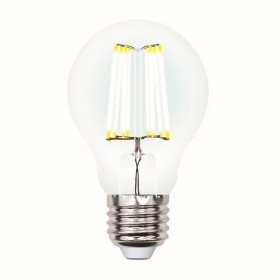 Лампа светодиодная филаментная Uniel E27 7W 3000K LED-A60-7W/WW/E27/CL/DIM GLA01TR UL-00002872 