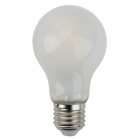 Лампа светодиодная филаментная ЭРА E27 7W 2700K матовая F-LED A60-7W-827-E27 frost Б0035031 