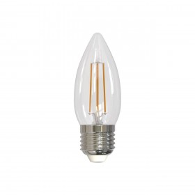 Лампа светодиодная филаментная Uniel E27 11W 3000K прозрачная LED-C35-11W/3000K/E27/CL PLS02WH UL-00005166 