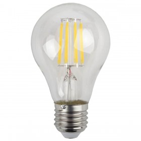 Лампа светодиодная филаментная ЭРА E27 9W 2700K прозрачная F-LED A60-9W-827-E27 Б0043433 